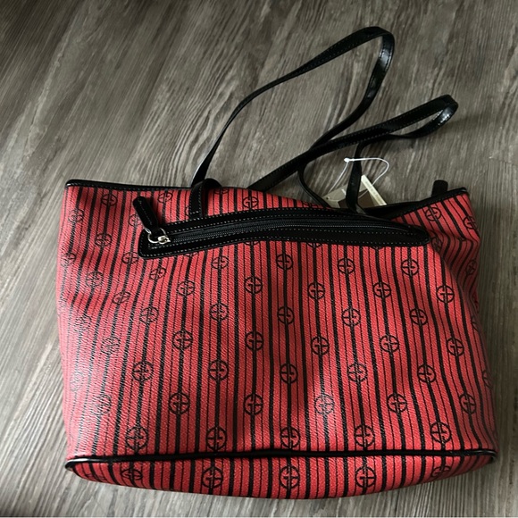 Giani Bernini Red Tote Bag Purse NWT - Picture 4 of 6